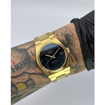 Custom Seiko Mod • Black Gold DateJust PRX • 37mm